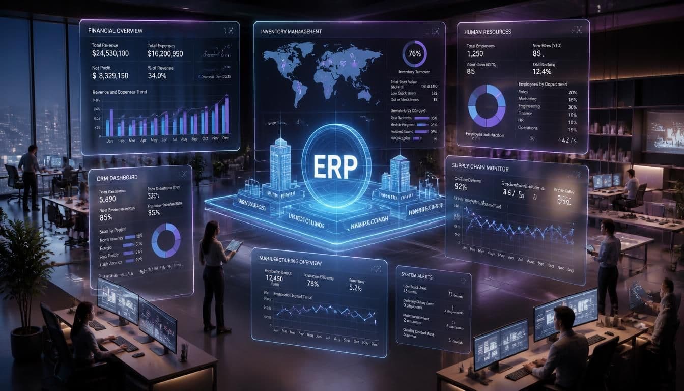 Complete Guide to Enterprise ERP Management Systems for Modern Businesses